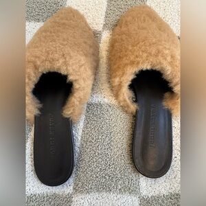 Jenni Kayne Tan Fuzzy Women's Flats